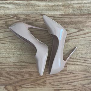 Blush Pink Pointed Stilettos
